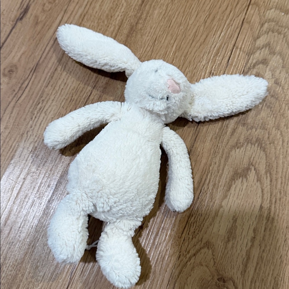 Jellycat White Stuffed Bunny